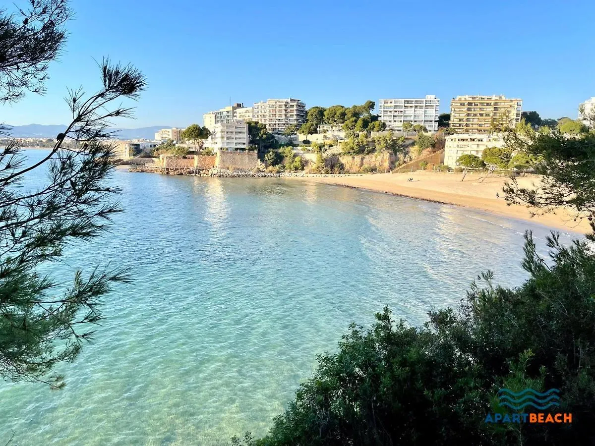 Apartbeach Santa Elena Climatizado Parking Y Junto Playa Capellans Salou Apartment