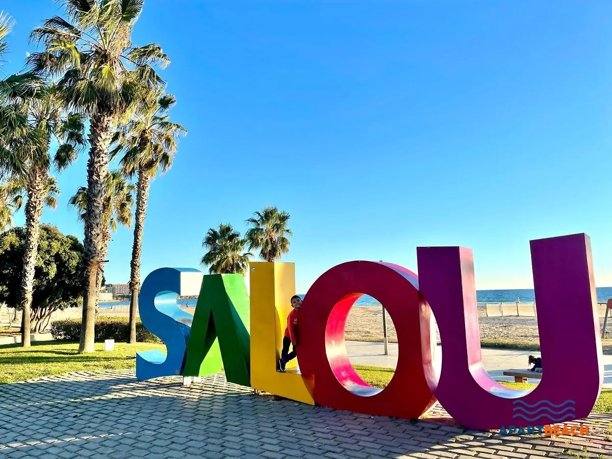 Apartbeach Santa Elena Climatizado Parking Y Junto Playa Capellans Salou