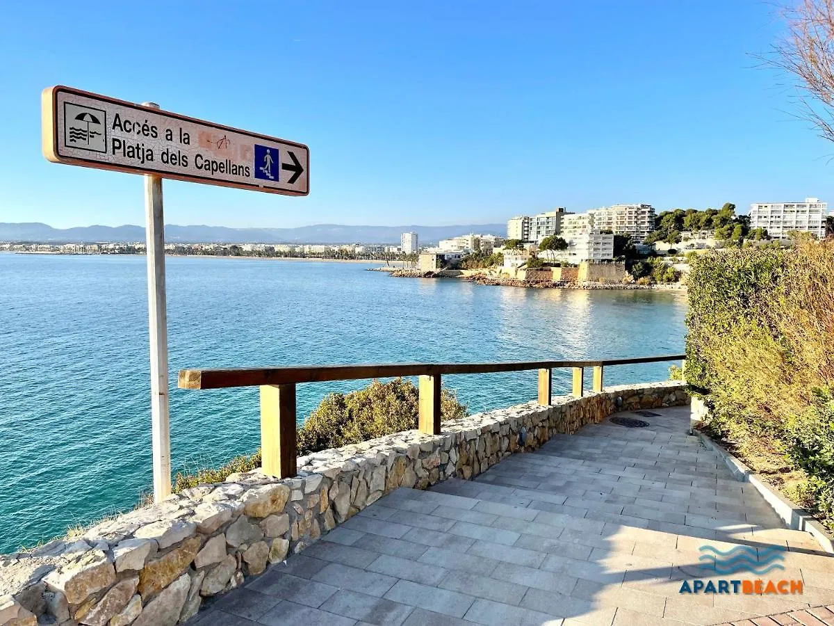 Apartbeach Santa Elena Climatizado Parking Y Junto Playa Capellans Salou